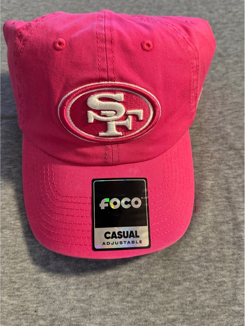 San Francisco 49ers FOCO Pink Casual Cap